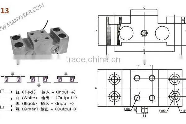 Truck Overload Sensor, Vehicle Scale Load Cell photo-2