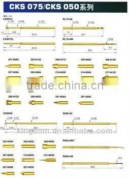 Contact Probe Pin R100-4S photo-2