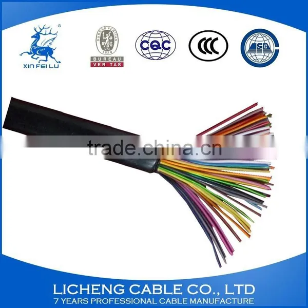 Kvv 24*1.0mm2 Pvc Insulated Pvc Sheathed Copper Control Cable for Lightning Cable photo-2