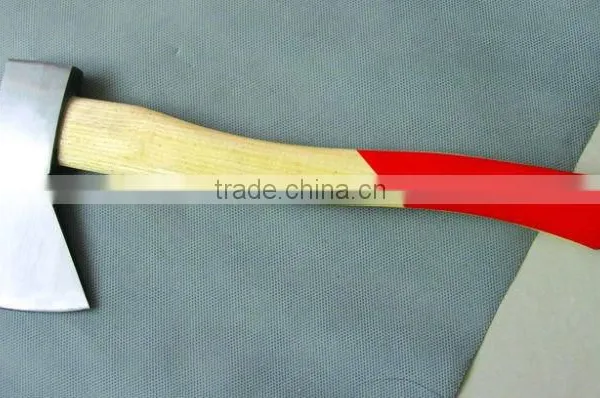 Axe With Wooden Handle