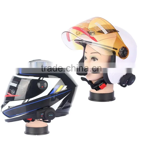 2016 New! 2 Pcs Waterproof Motorcycle Bluetooth Intercom Interphone Headset for Moto Helmet Intercommunicador With FM Function photo-6