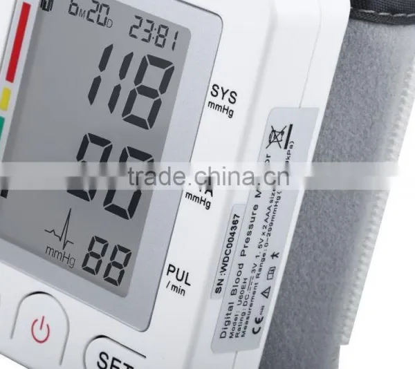 On-time Delivery Wrist Blood Pressure Monitor With 2x90 Memory photo-2