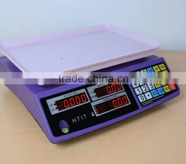 New Design Double Display Electronic Price Scale Weighing Scale OEM Serive photo-2