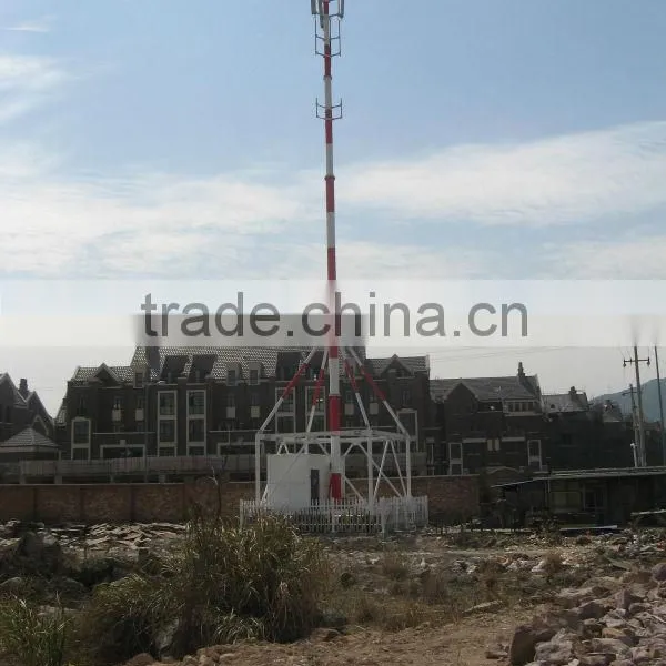 telescoping telecommunication tower for BTS