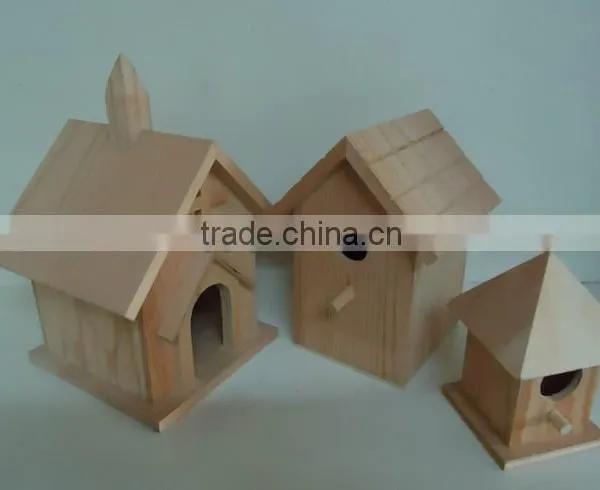CX-YG Handmade Decorative Wooden Bird House