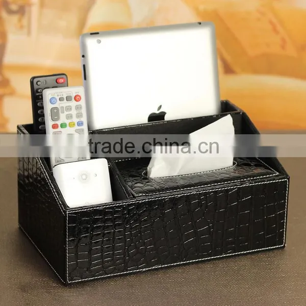Best Selling Products Household Multipurpose Storage Box,leather Storage Box With Lid photo-4