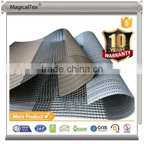 Zebra Curtains Shade Fabric Structures Blackout Cloth White photo-3