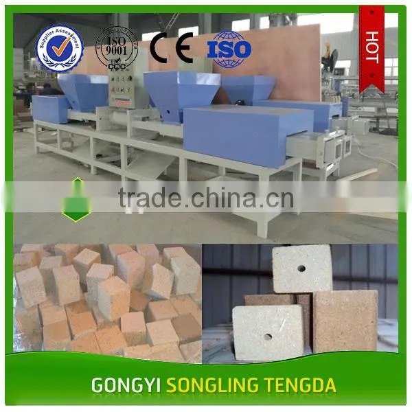 Wood Pallet Feet Pressing Machine/Recycling Wood Waste Pallet Block Machine/Sawdust Block Forming Machine photo-6