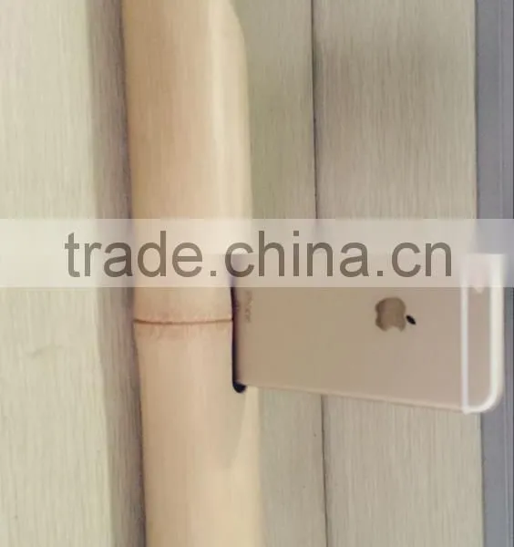 WY-187 Flexiable High Quality Natural Fashion Bamboo Speaker Box and Bamboo Sound for Ipone Plus photo-3