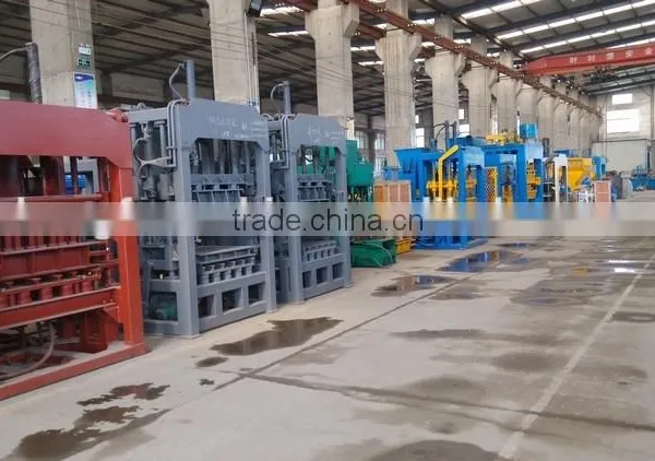 Germany Technology Automatic Block Machine,brick Cutting Machine,color Paver Block Machine,QT12-15 Brick Making Machine photo-5