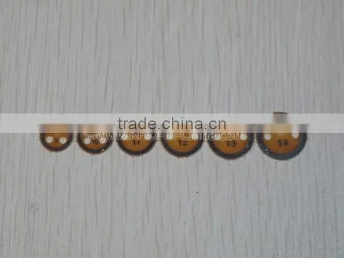 Diameter 7mm Miniature RFID Tags Laminated Tiny RFID Tags for Asset Tracking System photo-2