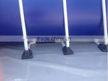 Steel Frame Above Ground Rectangular 4m SWIMMING POOL Filter Pump Mobile Swimming Pool photo-3