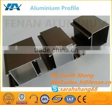 Anodized Extruded Aluminum Profiles Prices For Sliding Window And Door photo-5