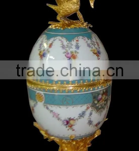 Royal Design Gilt Bronze Mounted Soup Container With Serving Tray, Hand Painted Bone China Dinnerware, Home Decorative Soup Pot photo-6