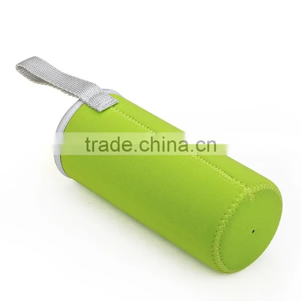 Insulated Heat Resistant Borosilicate Sport Water Bottle With Fabric Sleeve photo-4