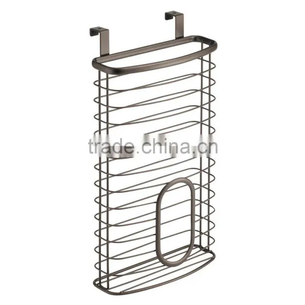 China Factory Hot Item Chrome Kitchen Basket Over Cabinet Bag Holders photo-3