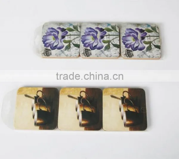 Duty Free Shop Hot Selling Cork Coasters Set photo-2