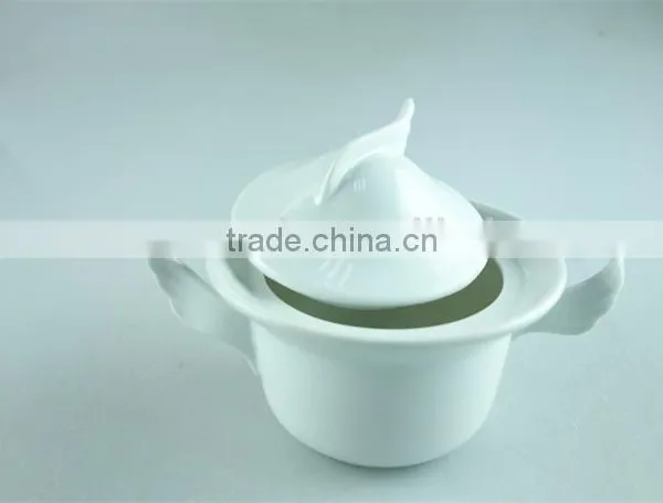 Wholesale Porcelain Soup Tureen With Cover photo-3