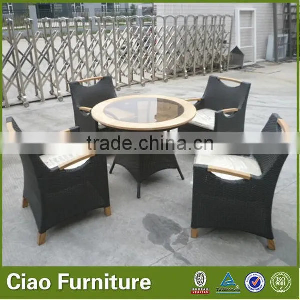 100% Handmade Used Outdoor Garden Furniture Rattan Coffee Table photo-6