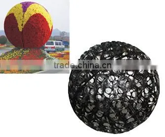 Big Ball Shape Planter Pots Landscape Ball Planters Plastic Ball Planters photo-3