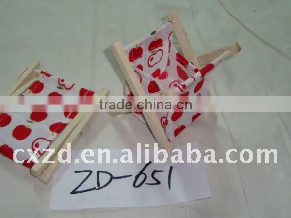 CLOTH RACK/HOLDER FABRIC WITH WOOD MAGAZINE HOLDER
