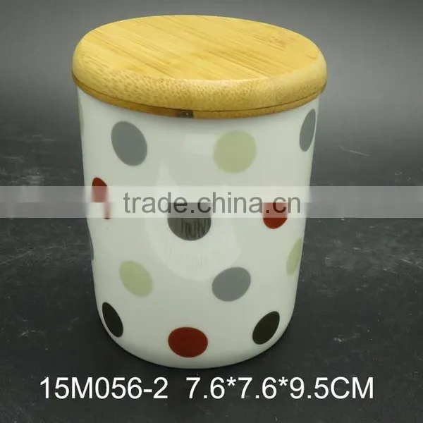 Promotion Colorful Small Airtight Ceramic Spice Jar photo-5