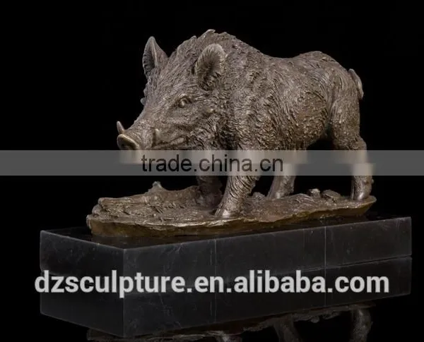 Wild Boar Life Size Bronze Statues for Sale photo-3