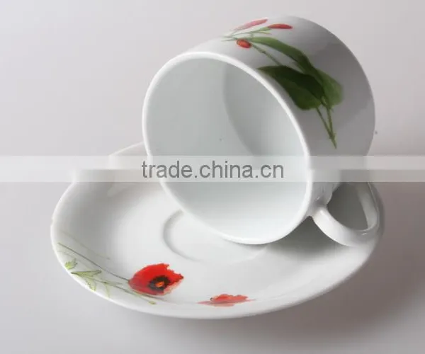 China Top Factory Wholesale Porcelain Dinnerware Tea Cup Sets Hot Sale photo-3