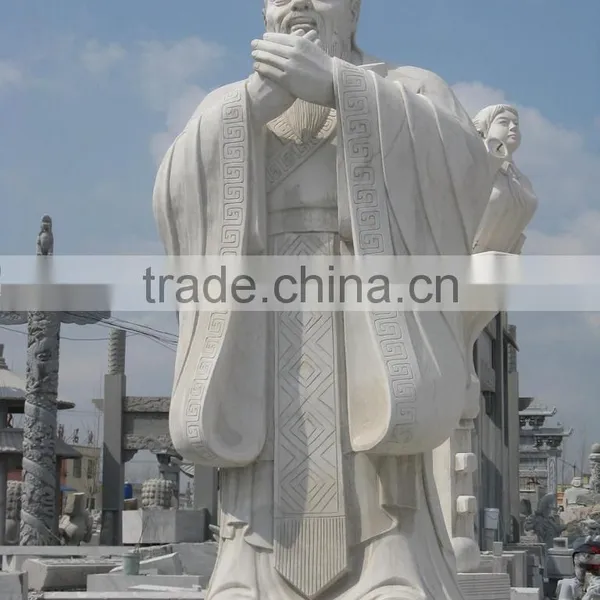 Outdoor Decoration High Quality Chinese Stone Garden Statue fo Lao zi photo-6