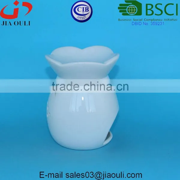 Popular Sales White Essential Oil Ceramic Burner Aroma Diffuser photo-4