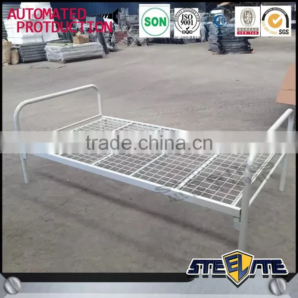 Top Brand Wrought Iron Bed Cheap Army Folding Bed India photo-4