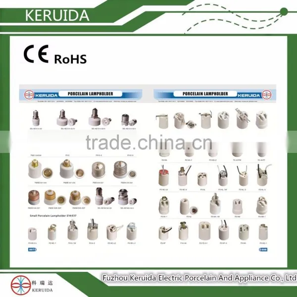 E27 E40 Ceramic Porcelain Bulb Lamp Holder & Lamp Holder Adapter photo-3