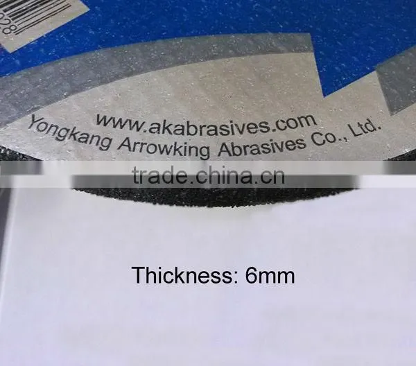 7" 180x6x22.2mm Deprssed Center Grinding Wheel for Metal photo-3