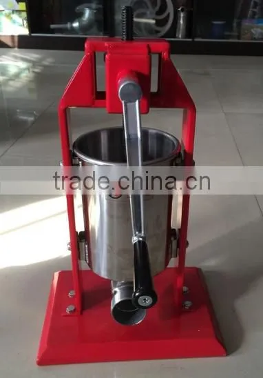 New Style Stainless Steel 5LB Single Gear Vertical Sausage Stuffer photo-2
