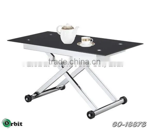 Modern Design Stainless Steel Glass Dining Table photo-6