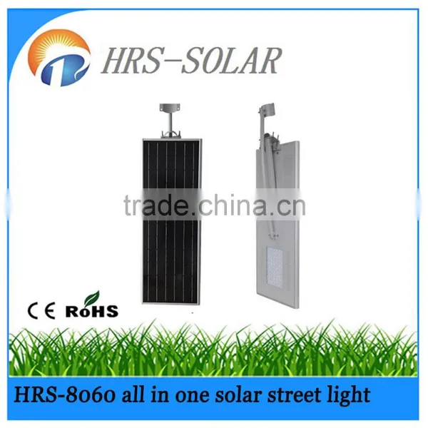 All in One Solar Power System Super Bright 18V 60W LED Street Light photo-2