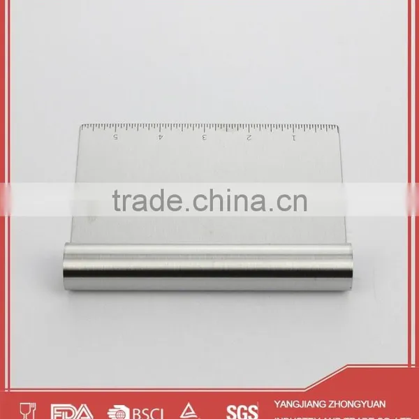 Non-stick Stainless Steel Dough Scraper With Scale photo-3