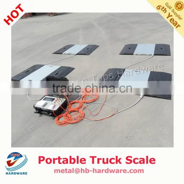 50T Portable Axle Weighing Scales With 4 Pads photo-4