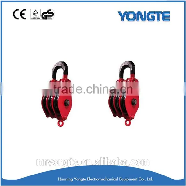 High Quality Sheave Pulley Block/ 6 Ton Chain Pulley Block photo-3