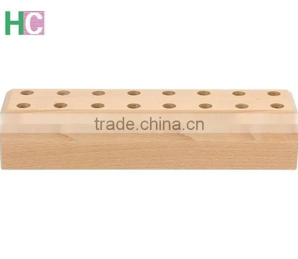 Natural Beech Wood and Pencil Pencil Holder photo-2