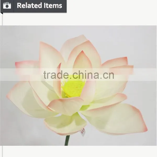 Best Selling Items Artificial Lotus Flowers for Wedding Decoration photo-3
