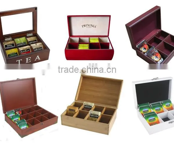 8 Sections Special Design Tea Box photo-5