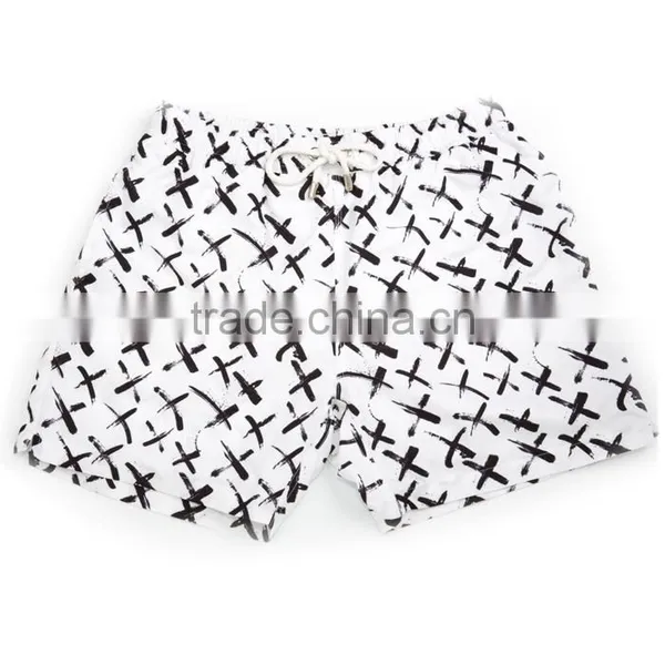 New Men's Summer Beach Shorts Tree Pattern Swimwear Fashion Shorts photo-4
