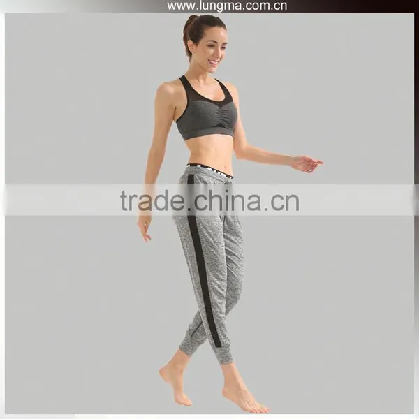Women Gym Fitness Activewear Seamless Fit-Fit Spandex Strappy Racerback Sports Bra Yoga photo-6