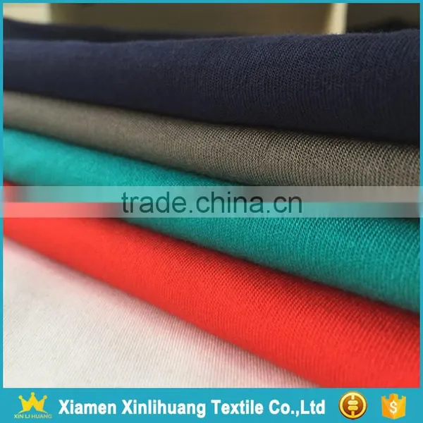 High Grade Breathable 30S 95% Rayon 5% Spandex Jersey Knit Fabric for Clothing photo-2