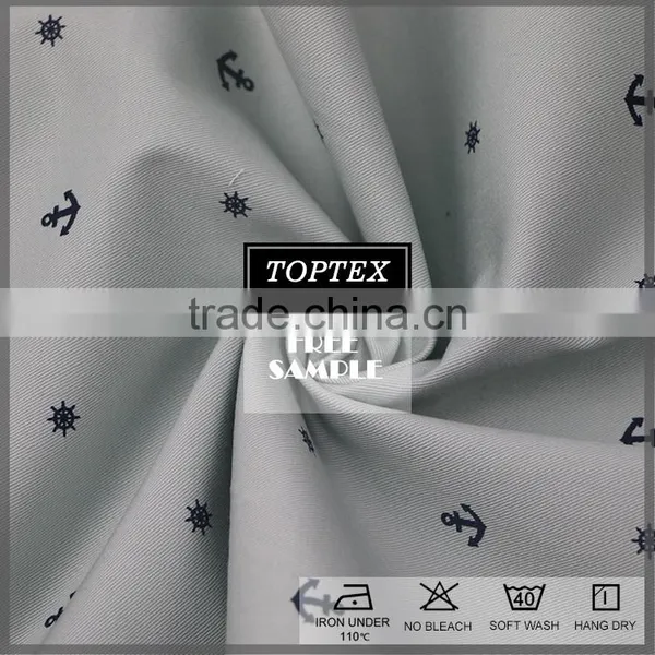 98 % Cotton 2 % Spandex Custom Rotary Screen Printed Fabric photo-4