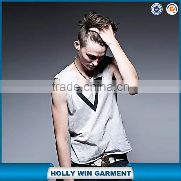 2015 New Custom Design Wholesale Men Tank Tops photo-4