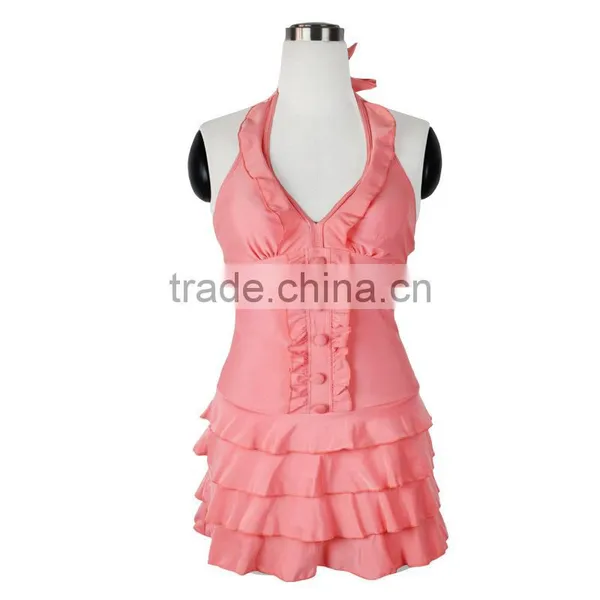Wholesale Custom Design Your Own Women One-piece Swimsuit photo-4