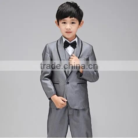 2017 New Style Latest Design TR Fabric Boy Suit Factory photo-4