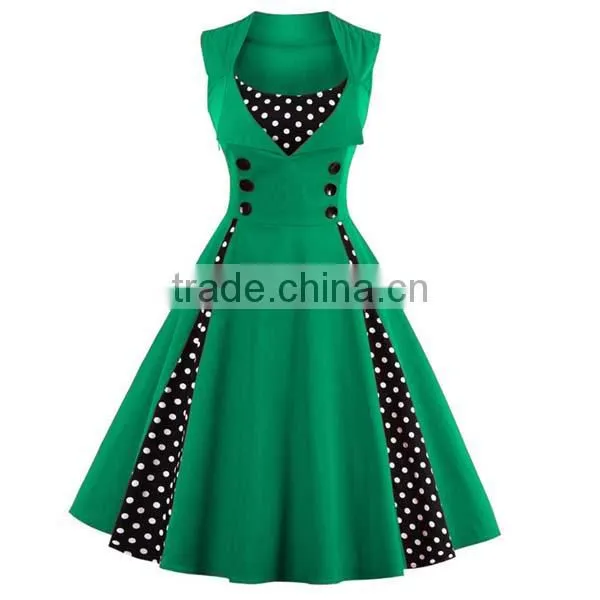 Walson 2017 Hot Sell Sleeveless Women Summer Dresses photo-4